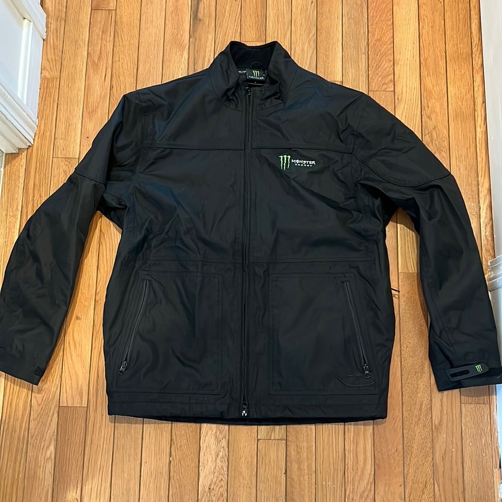 NWOT Monster Energy Official Thermolite Jacket w/ Stitched Logos sz. Adult Large